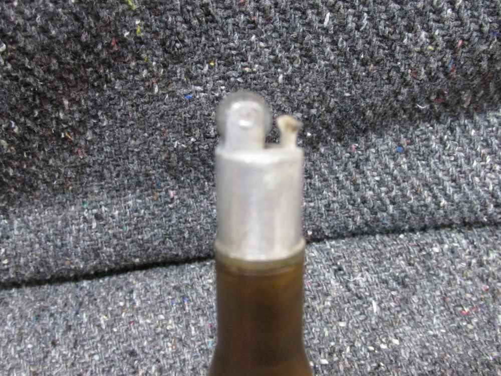 WWII TRENCH ART LIGHTER MADE OF A .50 CALIBER SHELL & ARTILLERY FUSE-1944-img-1