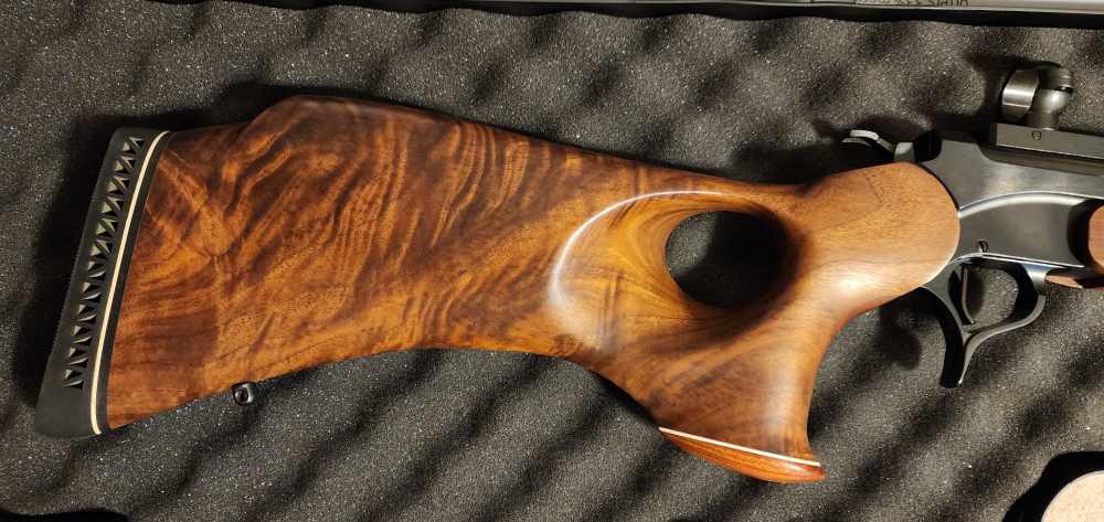 Thompson Center Encore T/C 243 Win Rifle with High Plains Gunstocks Walnut-img-1