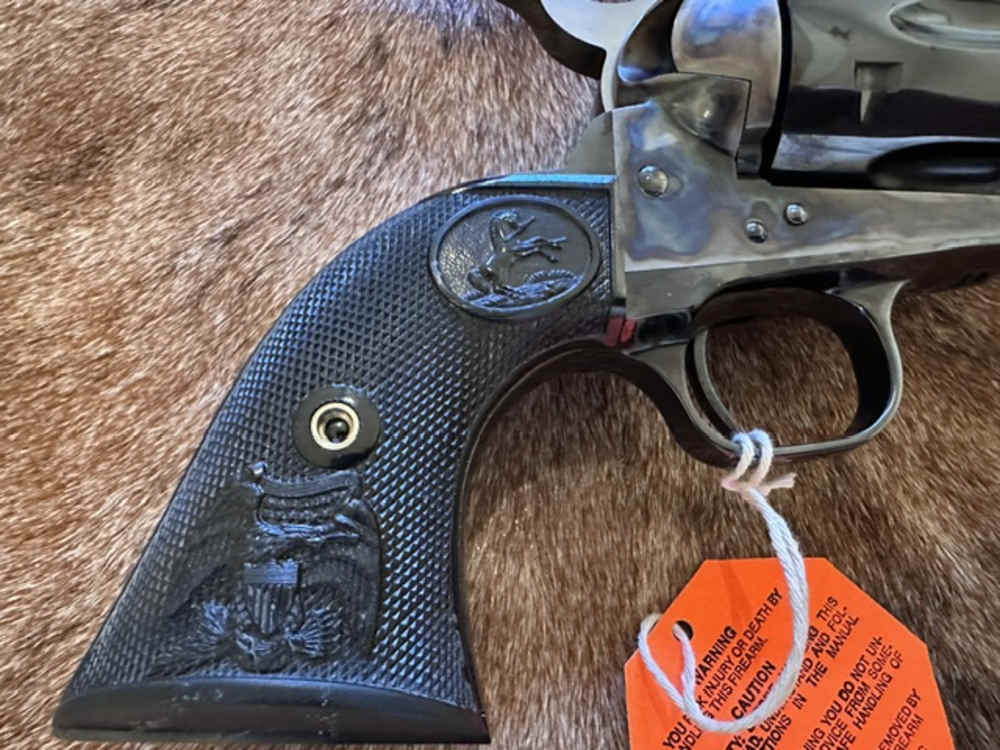 LNIB COLT SINGLE ACTION ARMY, MODEL P1840, 45 COLT, 4.75" UNFIRED, 2006-img-8