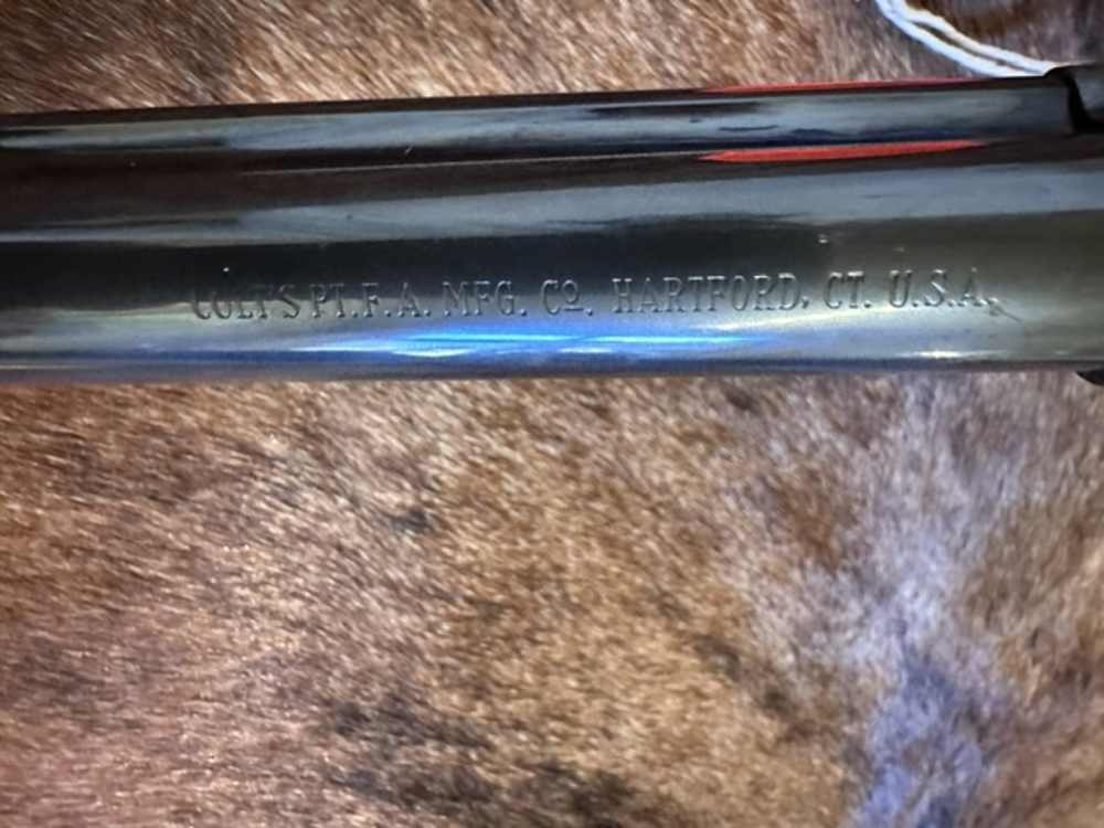 NIB COLT SAA Custom Shop PRISTINE 7.5” , Deep Blue, Model P1870 .45LC -img-12