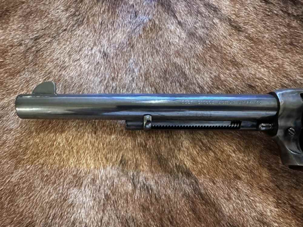 NIB COLT SAA Custom Shop PRISTINE 7.5” , Deep Blue, Model P1870 .45LC -img-5