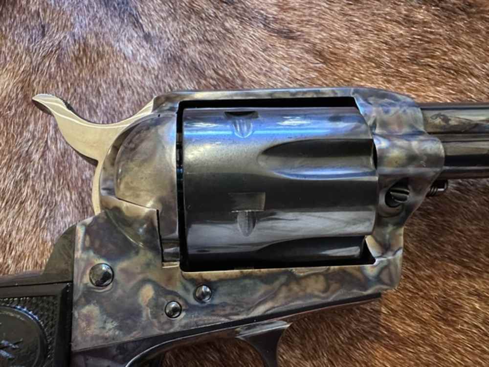 NIB COLT SAA Custom Shop PRISTINE 7.5” , Deep Blue, Model P1870 .45LC -img-10