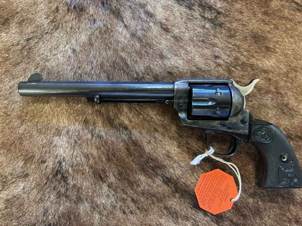 NIB COLT SAA Custom Shop PRISTINE 7.5” , Deep Blue, Model P1870 .45LC -img-2