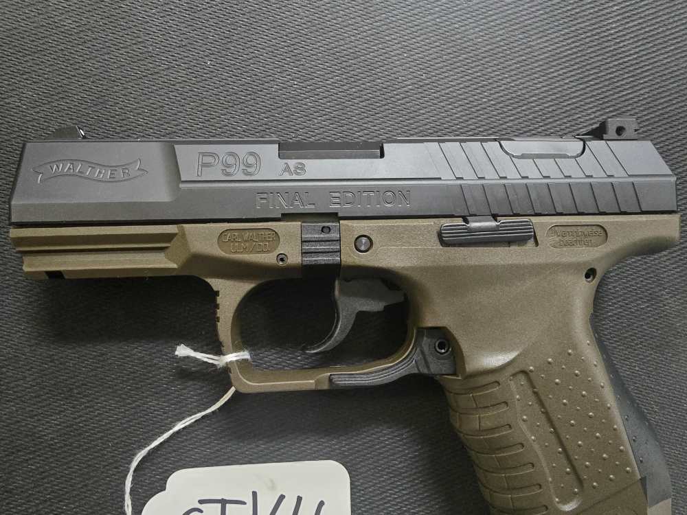 Walther P99 AS Final Edition 9mm – OD Green / Black-img-9