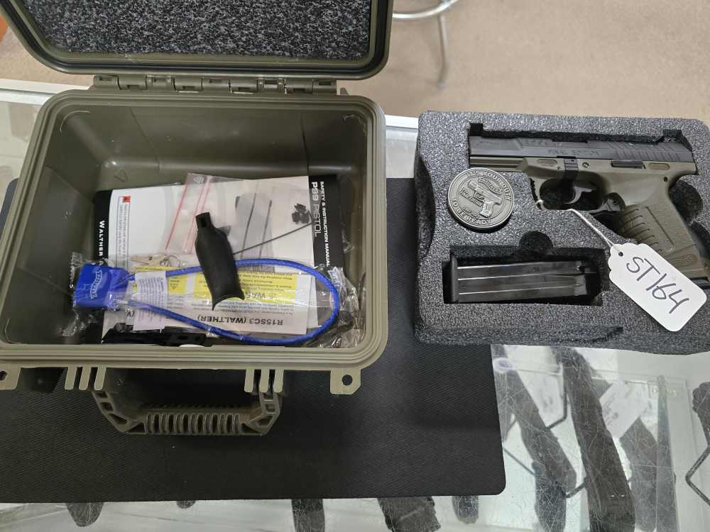 Walther P99 AS Final Edition 9mm – OD Green / Black-img-1