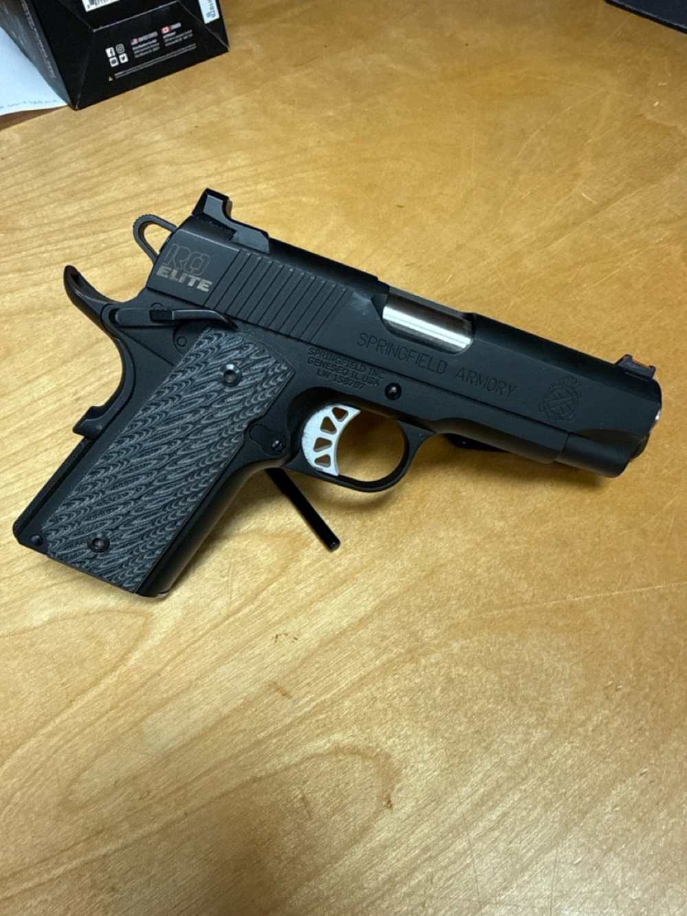 Springfield Armory 1911 RO Elite Compact - 9x19 - GC - PENNY! .01! NR!-img-3