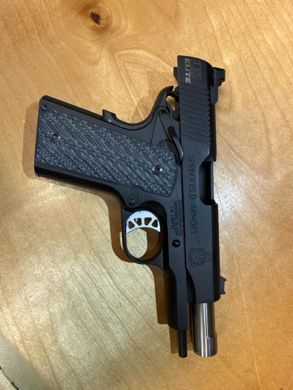 Springfield Armory 1911 RO Elite Compact - 9x19 - GC - PENNY! .01! NR!-img-7