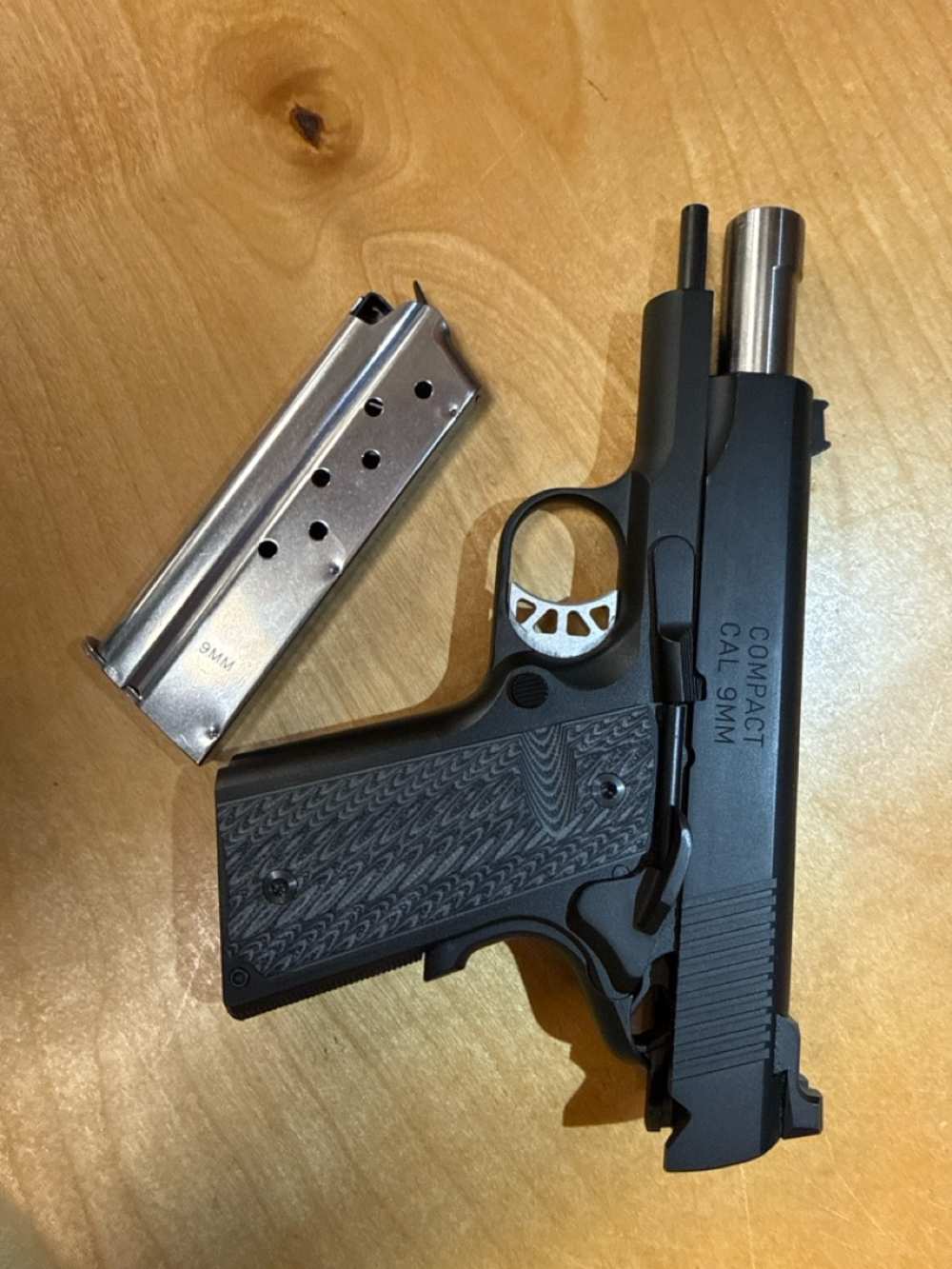 Springfield Armory 1911 RO Elite Compact - 9x19 - GC - PENNY! .01! NR!-img-9