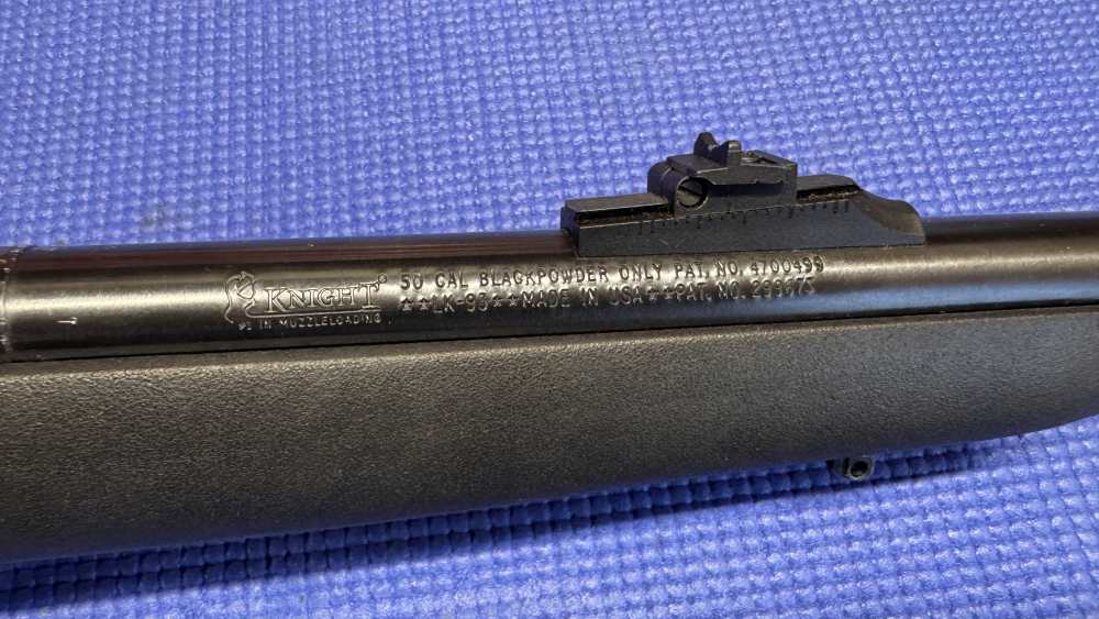 Knight LK 93 .50 cal Muzzleloader 22" barrel -img-4