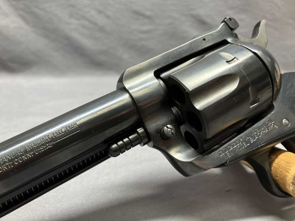Excellent 1983 Ruger New Model Blackhawk .41 Mag, 6.5" Barrel, Factory Box-img-4