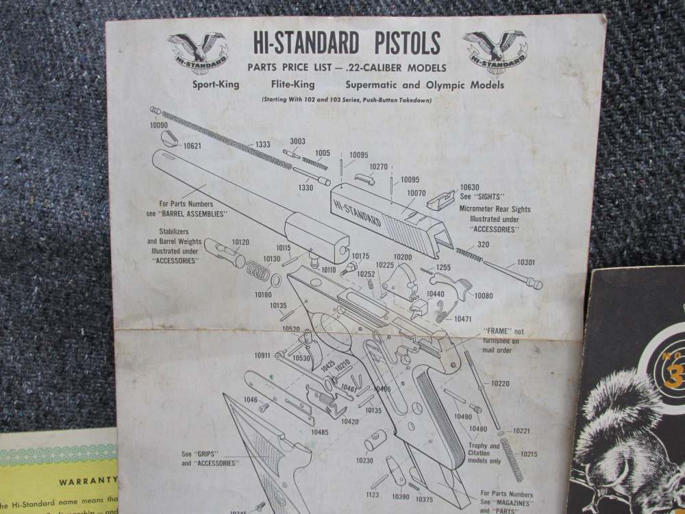 LOT OF RIFLE, SHOTGUN & PISTOL MANUALS; BROWNING, UZI, WEATHERBY-img-3