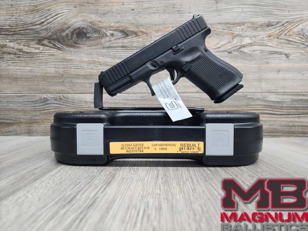Factory Rebuilt Glock 19M Gen5 MOS 9mm-img-0