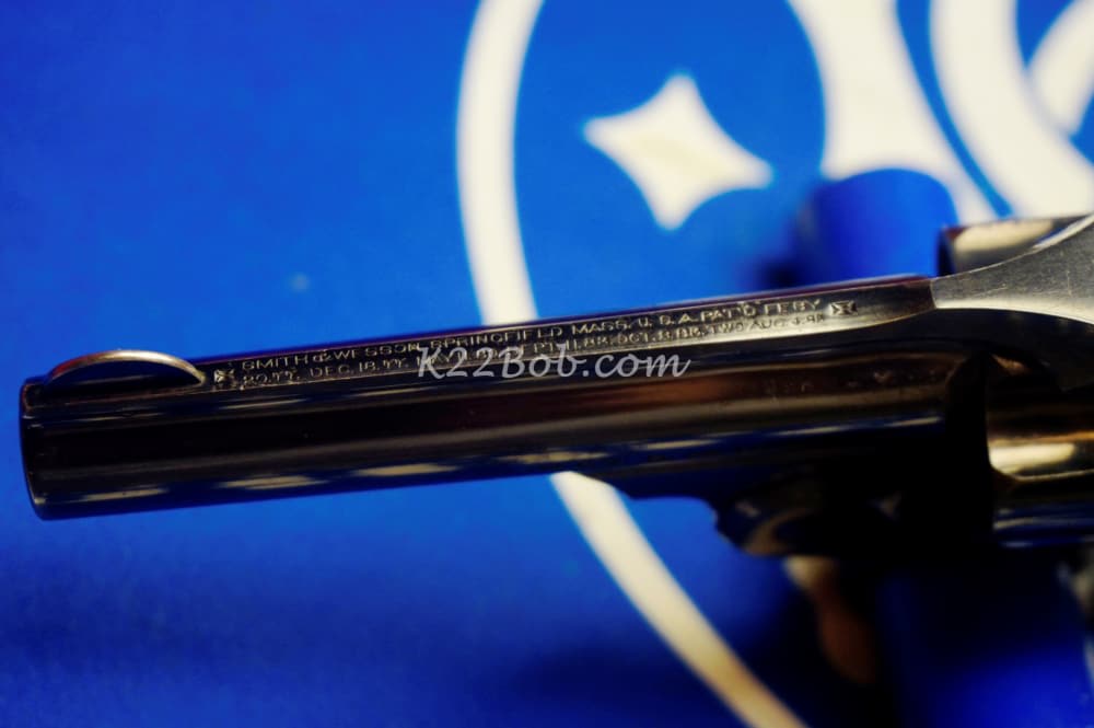 Smith & Wesson S&W 32 2nd Model New Departure Safety Hammerless 3" Blue -img-17