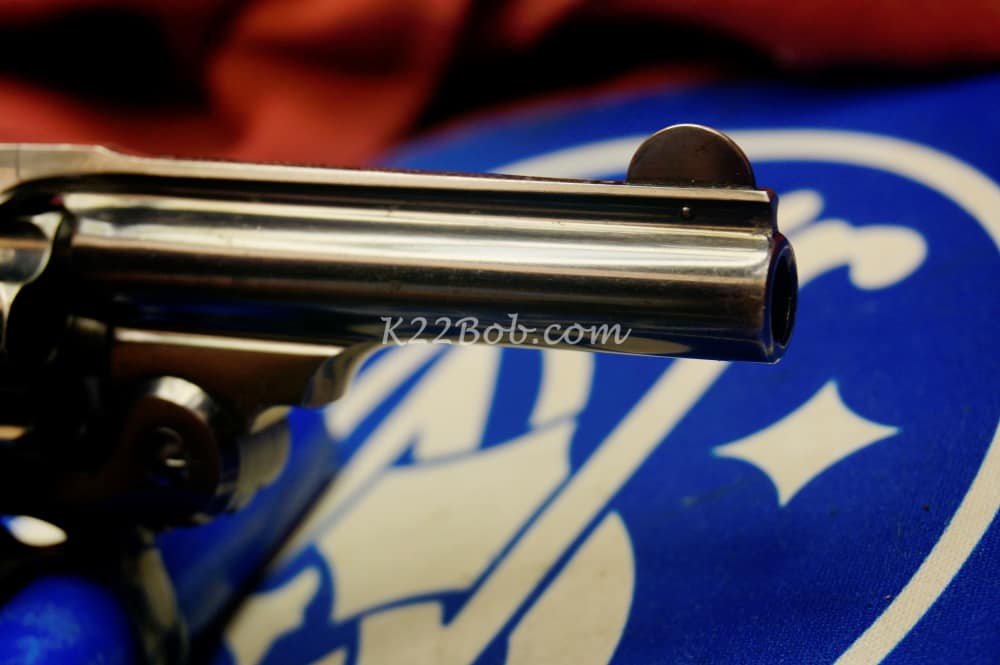 Smith & Wesson S&W 32 2nd Model New Departure Safety Hammerless 3" Blue -img-5