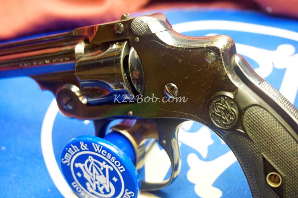 Smith & Wesson S&W 32 2nd Model New Departure Safety Hammerless 3" Blue -img-14