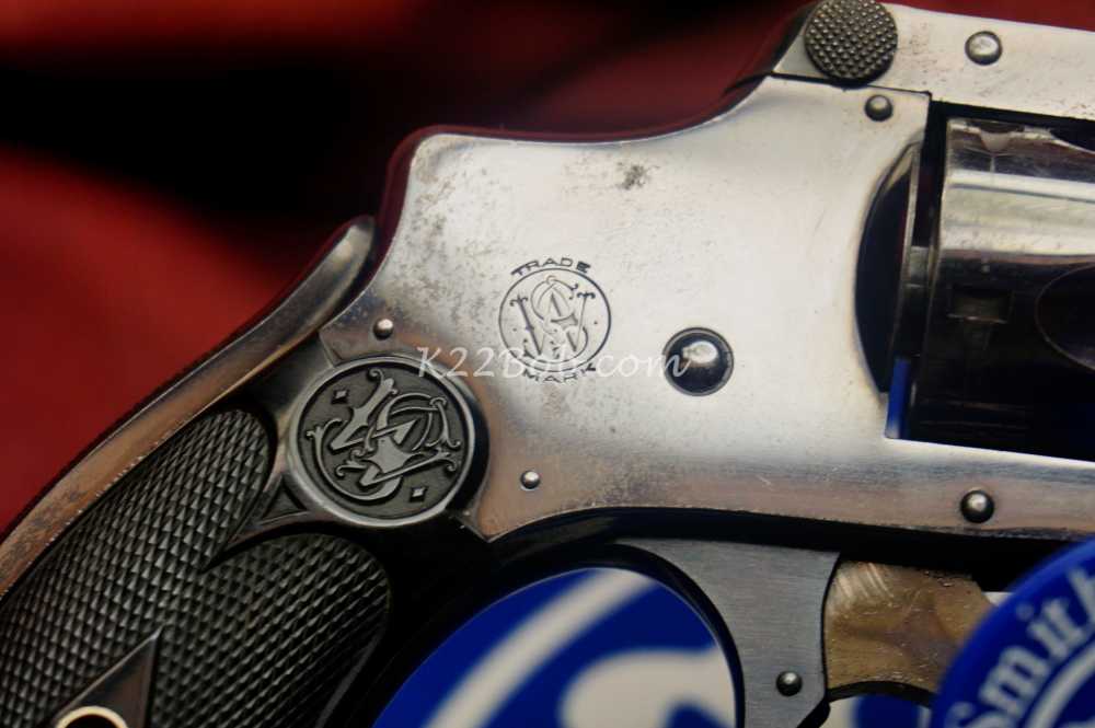 Smith & Wesson S&W 32 2nd Model New Departure Safety Hammerless 3" Blue -img-6