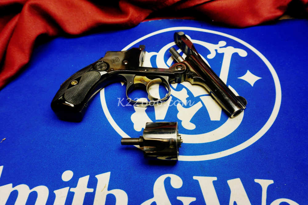 Smith & Wesson S&W 32 2nd Model New Departure Safety Hammerless 3" Blue -img-18