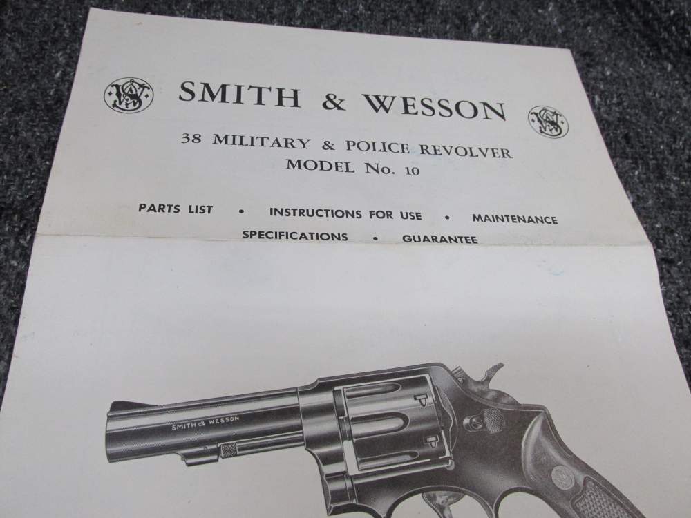 LOT OF SMITH & WESSON AND WINCHESTER MANUALS, PAPER WRAP, MUCH MORE-img-14