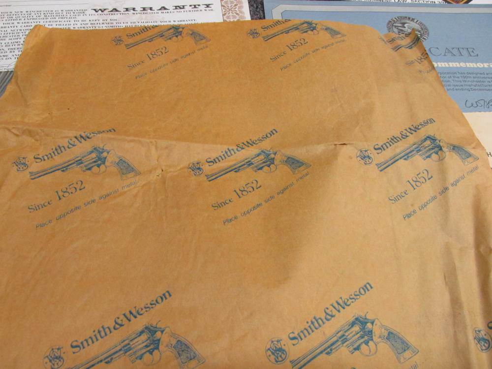 LOT OF SMITH & WESSON AND WINCHESTER MANUALS, PAPER WRAP, MUCH MORE-img-1