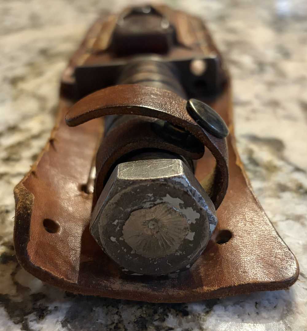 Camillus vintage combat knife with sheath-img-3