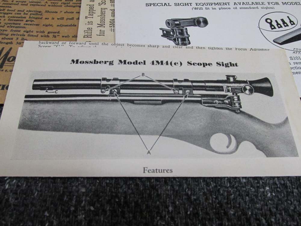 LOT OF MAUSER, RUGER, BERETTA AND MORE MANUALS, ADVERTISEMENTS, HANG TAG-img-19