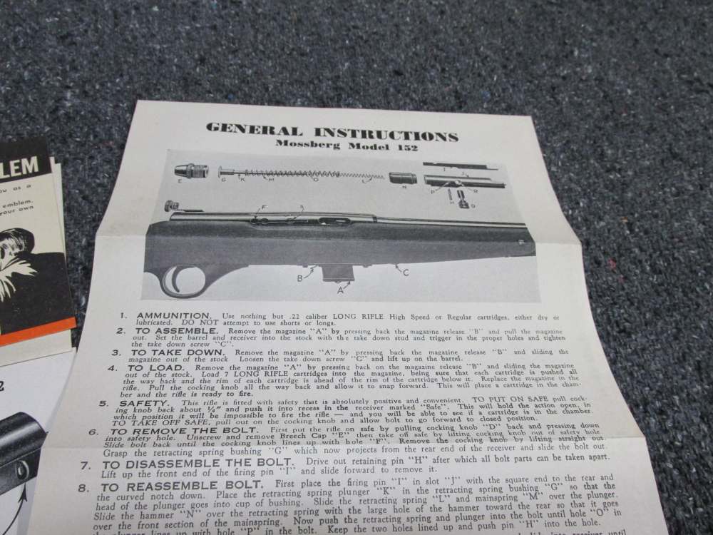 LOT OF MAUSER, RUGER, BERETTA AND MORE MANUALS, ADVERTISEMENTS, HANG TAG-img-18