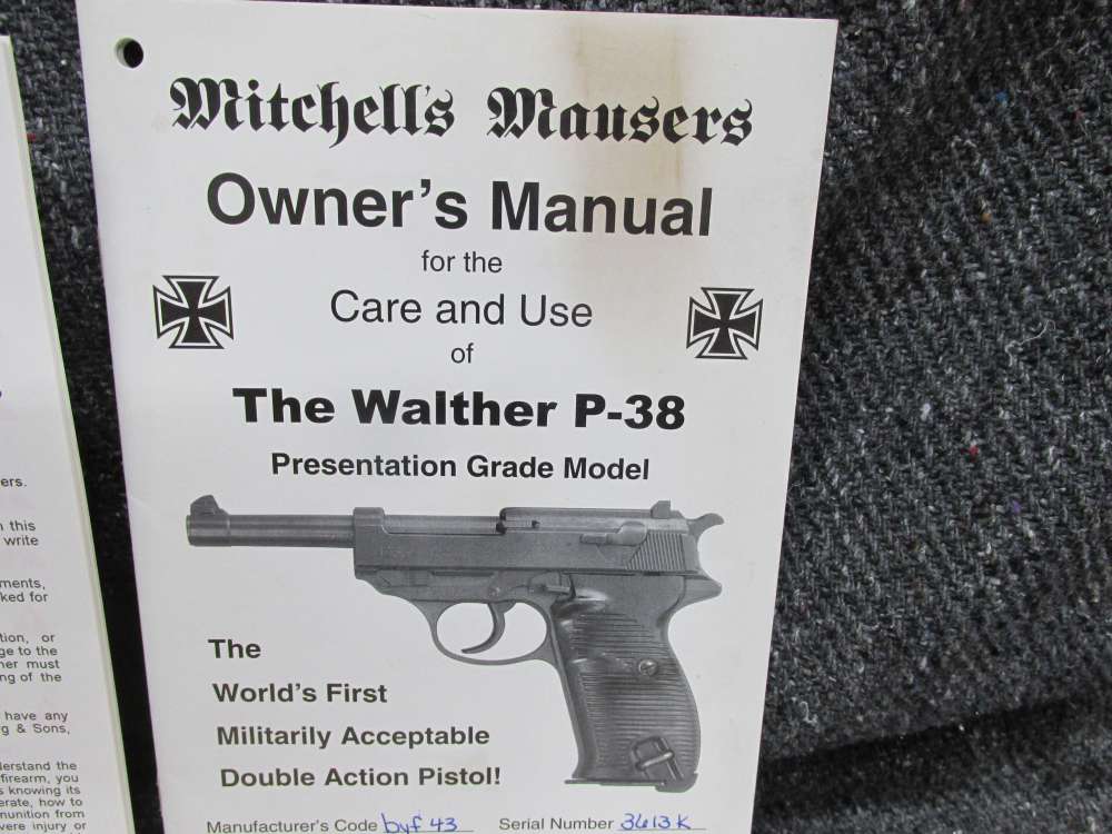 LOT OF MAUSER, RUGER, BERETTA AND MORE MANUALS, ADVERTISEMENTS, HANG TAG-img-9