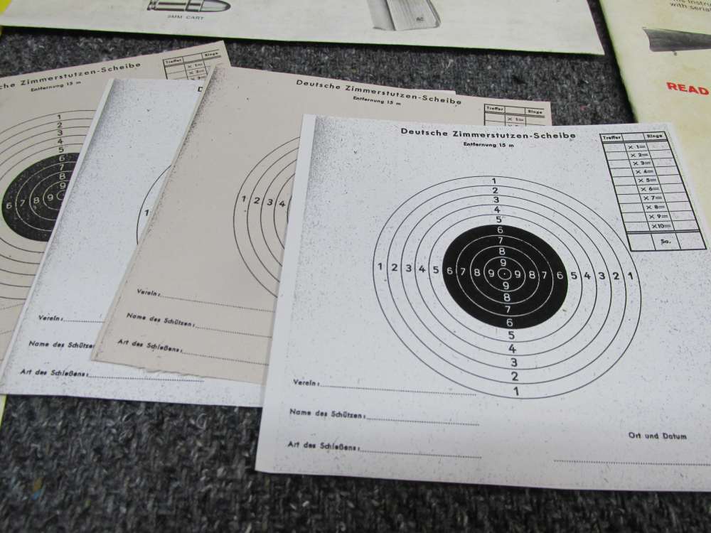 LOT OF MAUSER, RUGER, BERETTA AND MORE MANUALS, ADVERTISEMENTS, HANG TAG-img-6