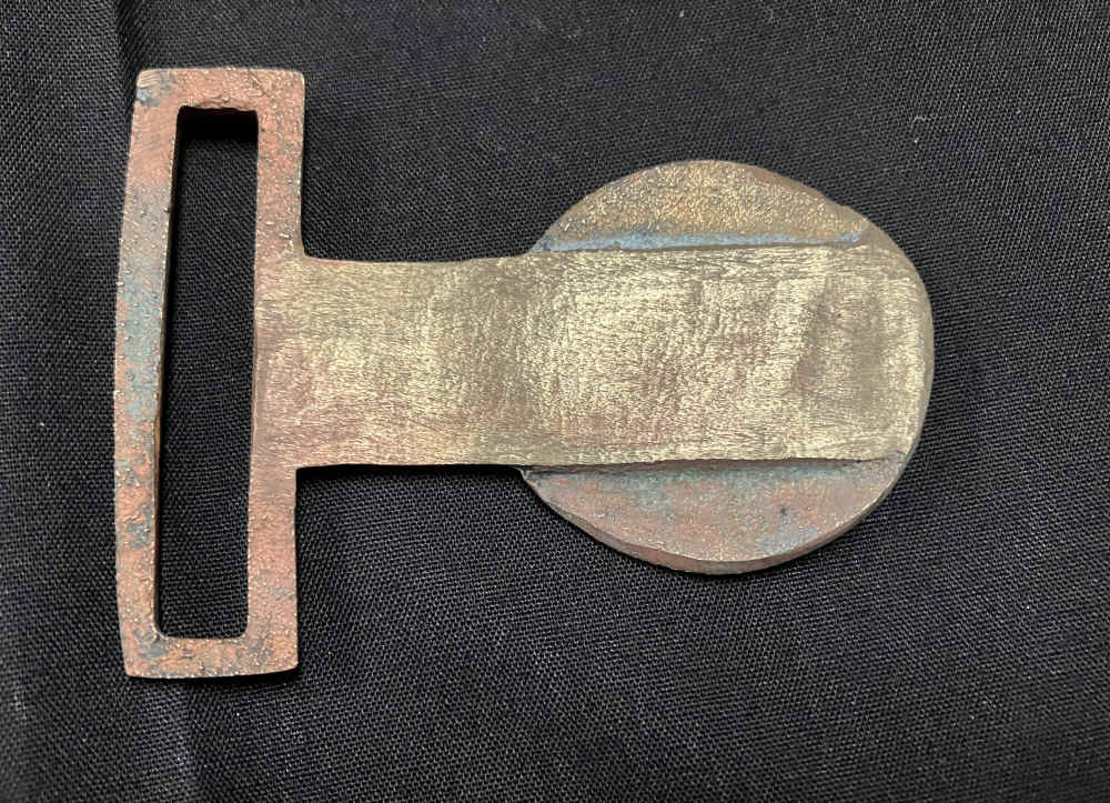 Confederate State of North Carolina sword belt plate-img-7