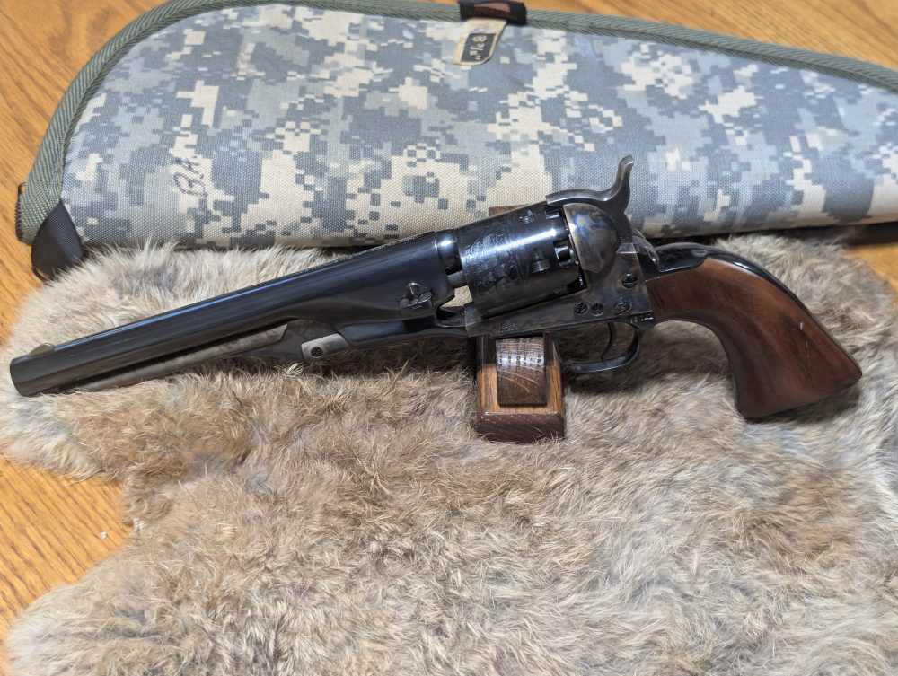 Colt 1851 Navy Signature Series .36 Cal Percussion Revolver Like New -img-6