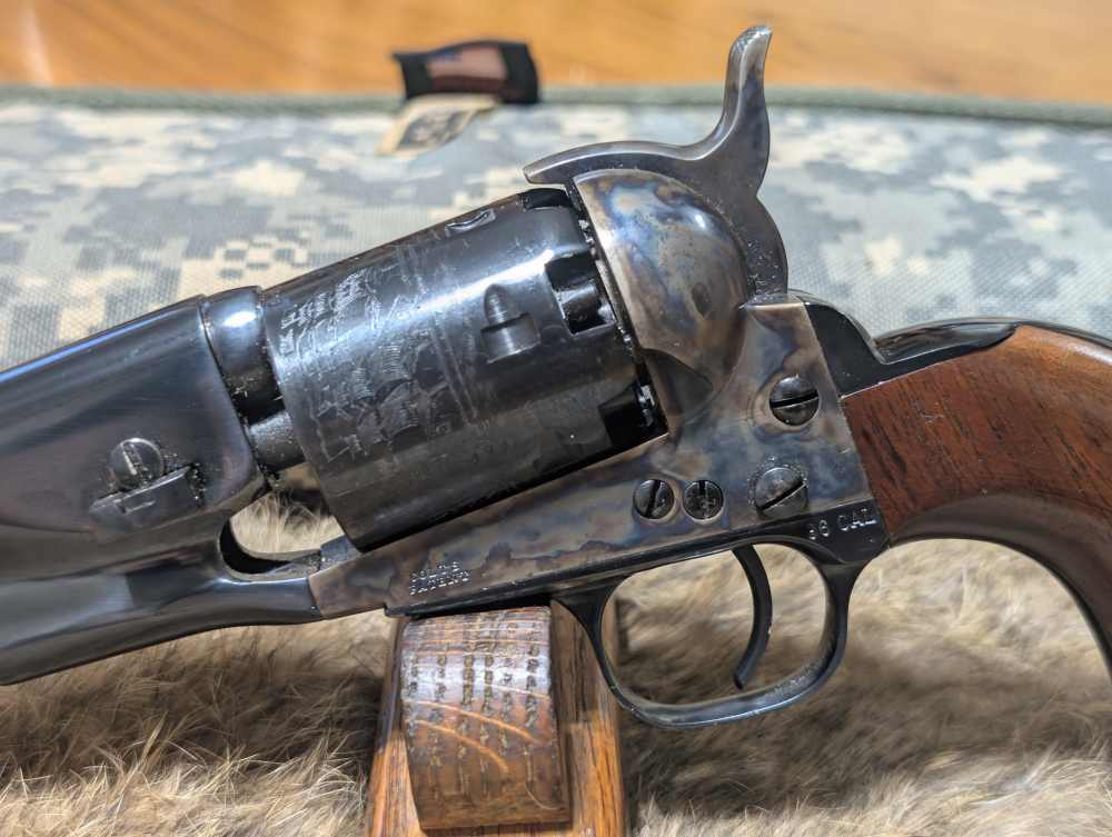 Colt 1851 Navy Signature Series .36 Cal Percussion Revolver Like New -img-8