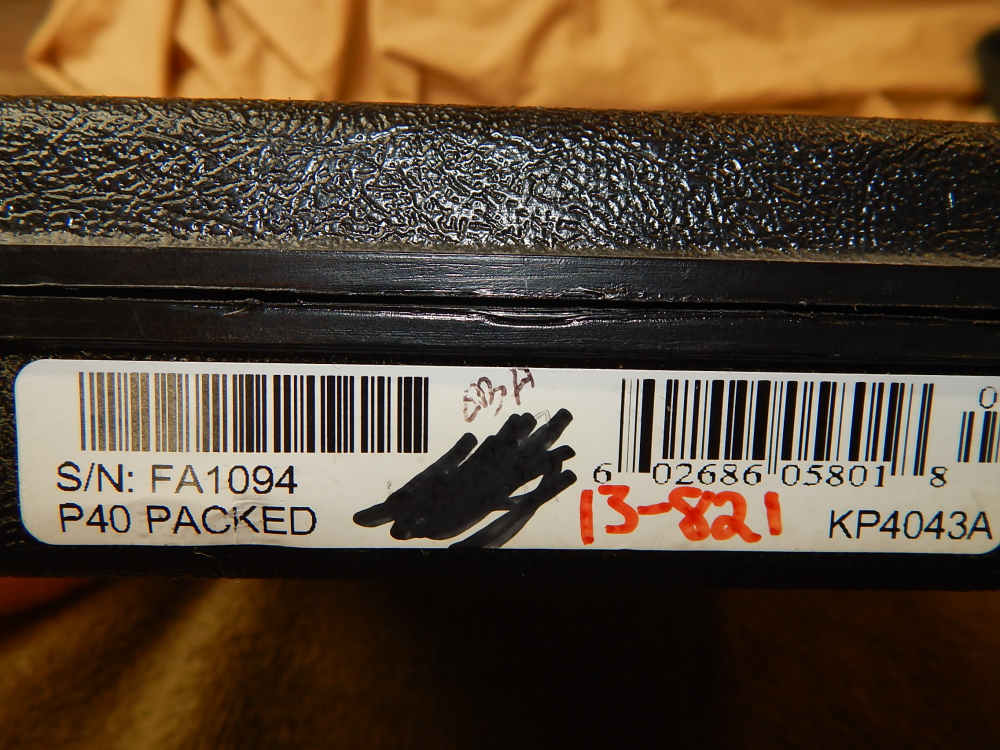 KAHR P40 40 S&W STAINLESS-img-2