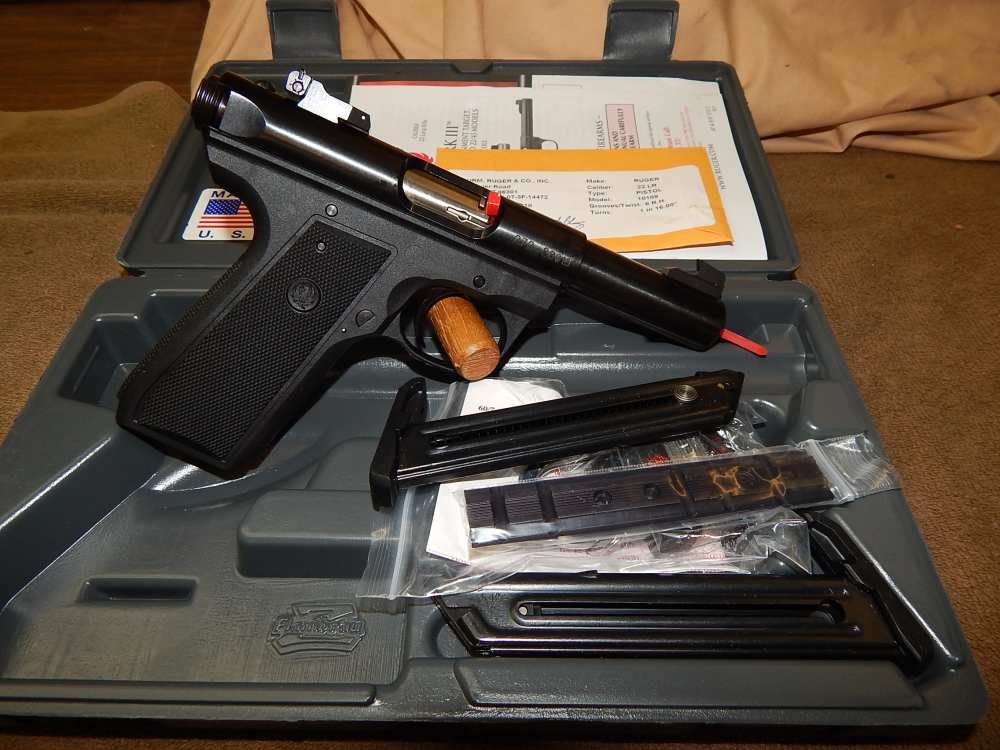 RUGER MKIII P5MKIII 4" 22 LR-img-1