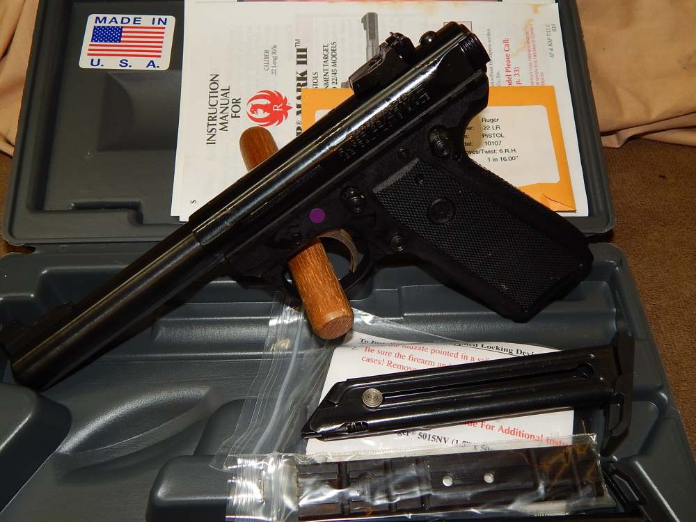 RUGER MKIII P512MKIII 22 LR 5 1/2" BARREL-img-1
