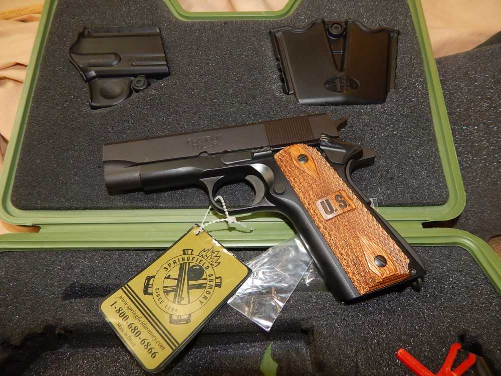 SPRINGFIELD 1911 GI CHAMPION LIGHTWEIGHT 45 ACP 4"-img-1