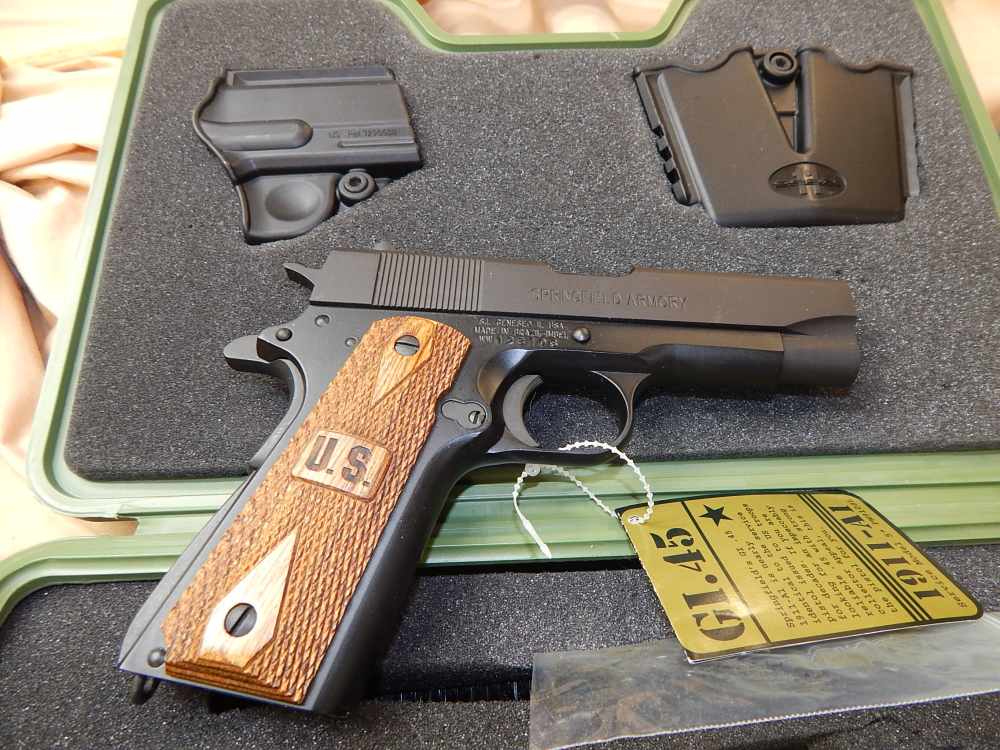 SPRINGFIELD 1911 GI CHAMPION LIGHTWEIGHT 45 ACP 4"-img-0