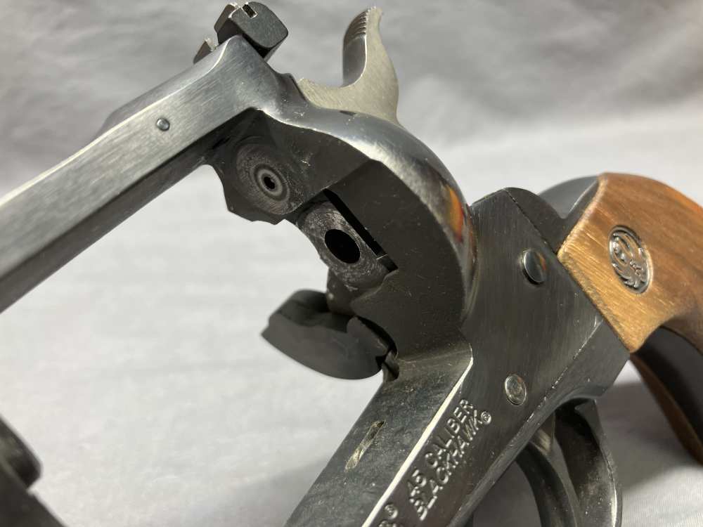 Excellent 1981 Ruger Blackhawk Convertible - .45LC & .45ACP, 7.5" Bbl + Box-img-23