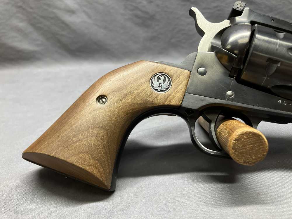 Excellent 1981 Ruger Blackhawk Convertible - .45LC & .45ACP, 7.5" Bbl + Box-img-14
