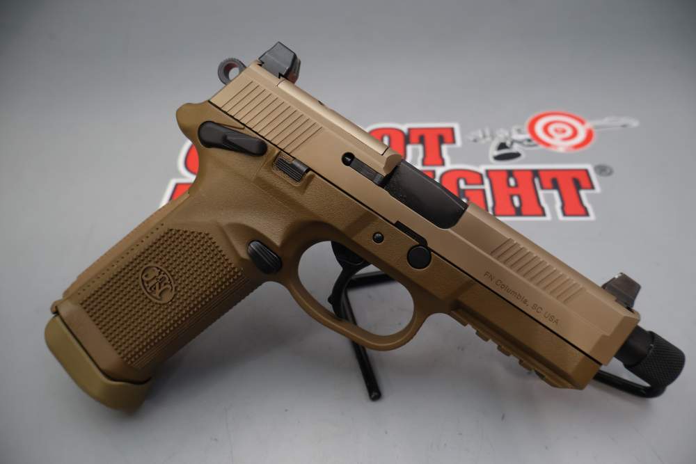 FN FNX-45 Tactical (FDE) .45ACP 5.3" w/Soft Case-img-5