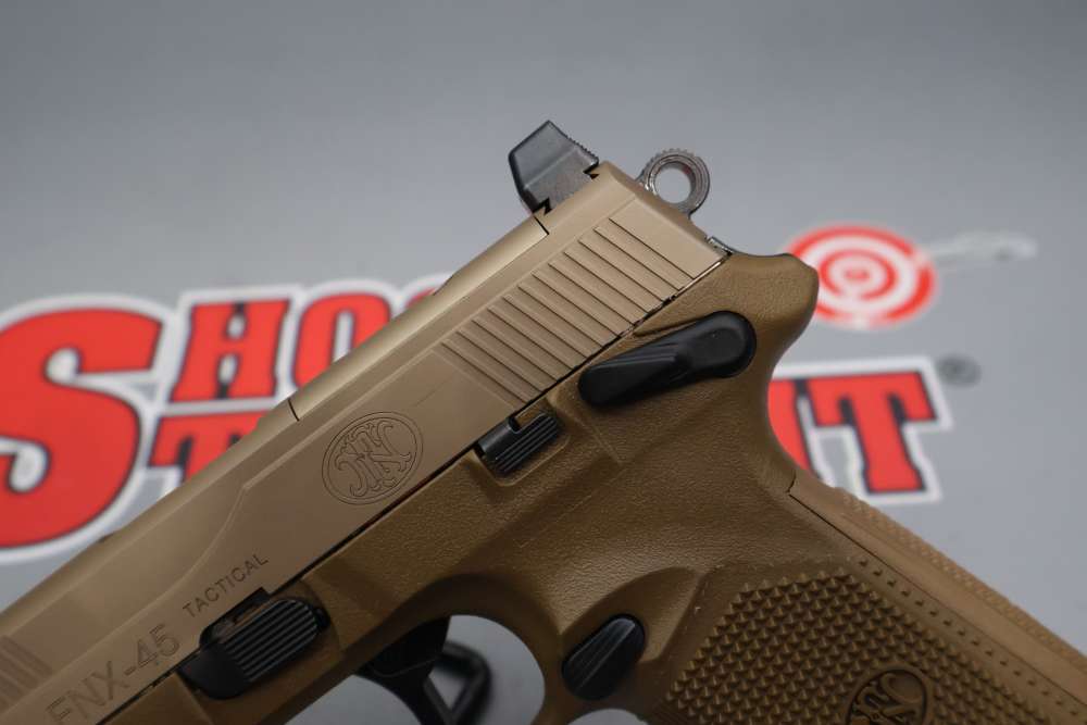 FN FNX-45 Tactical (FDE) .45ACP 5.3" w/Soft Case-img-3
