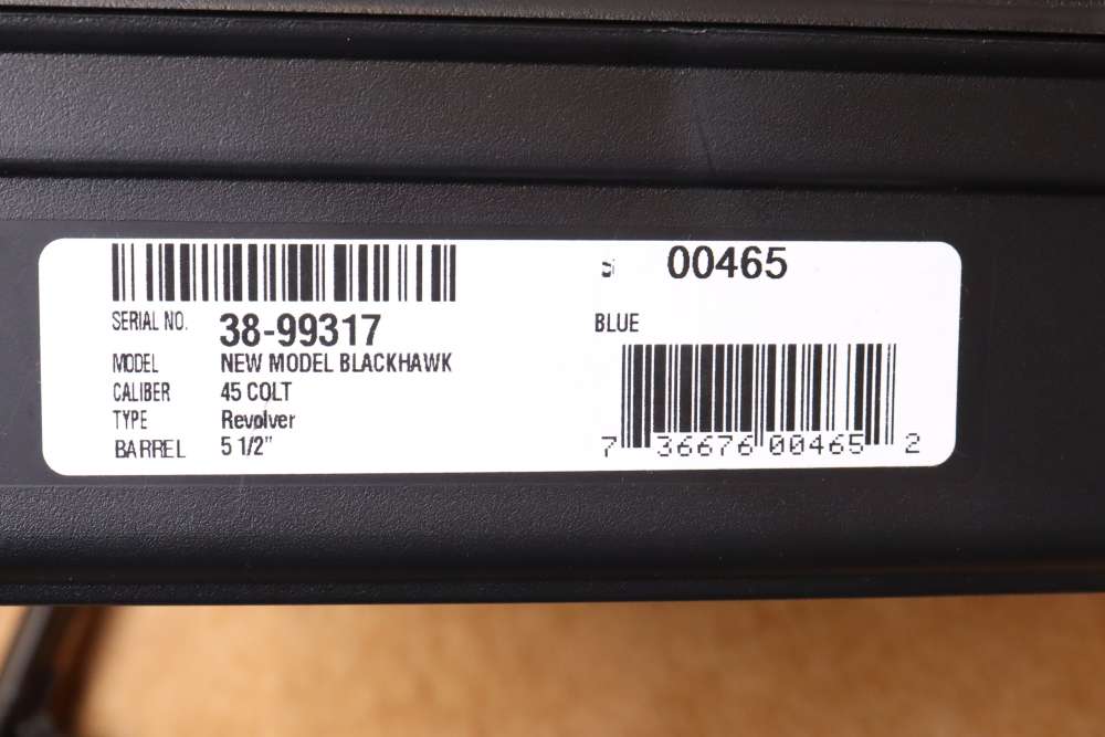 Ruger New Model Blackhawk .45LC 5.5" Blued (SAO) Revolver-img-36