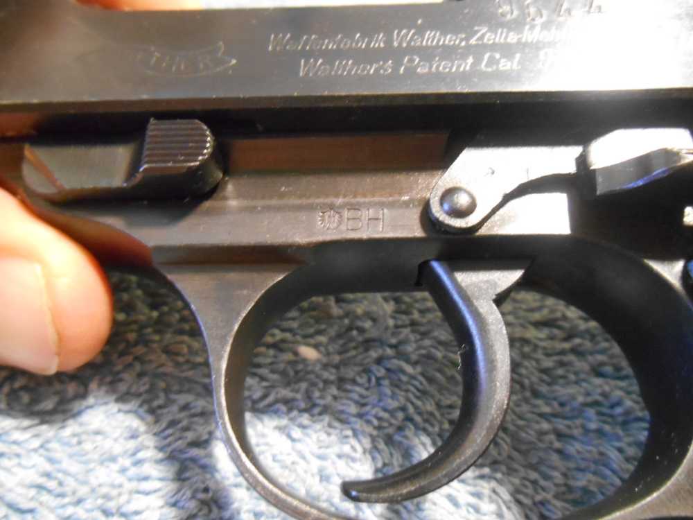 P38 - WALTHER BANNER Mod HP - P.38                ac byf cyq luger  -img-3