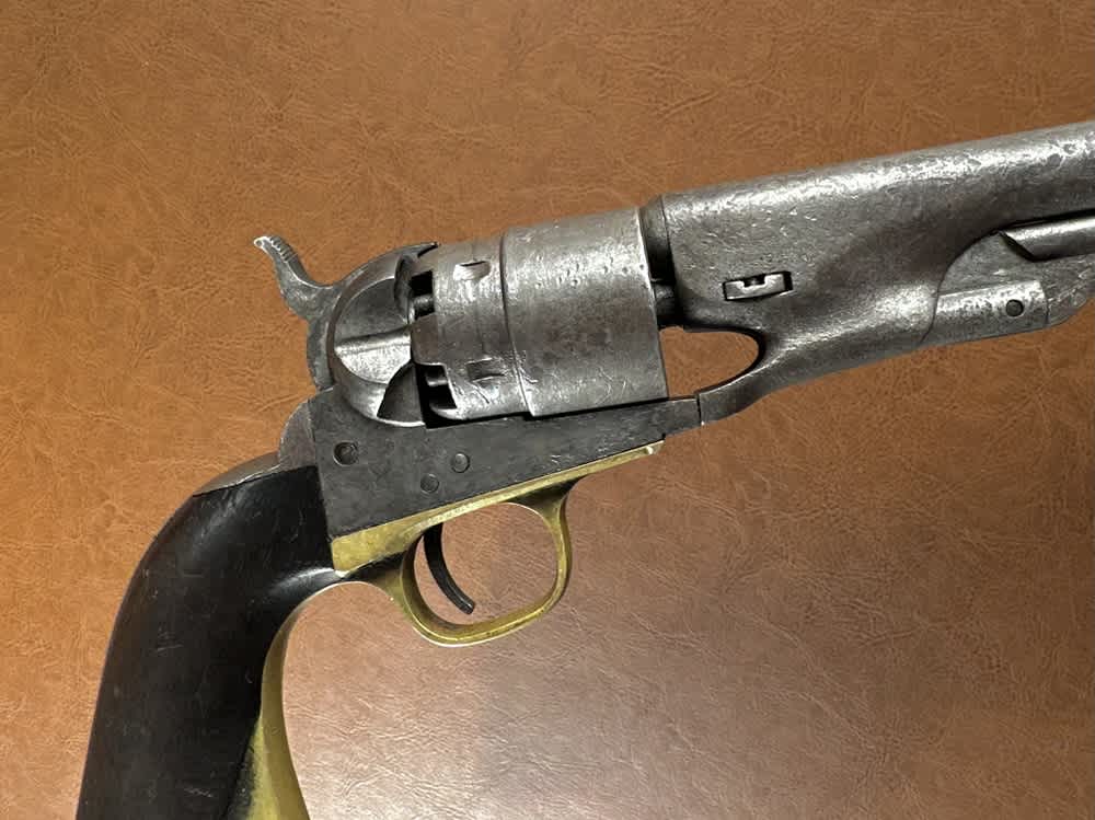 1860 Colt Army .44 Percussion Civil War US Military Revolver & Holster 1863-img-11