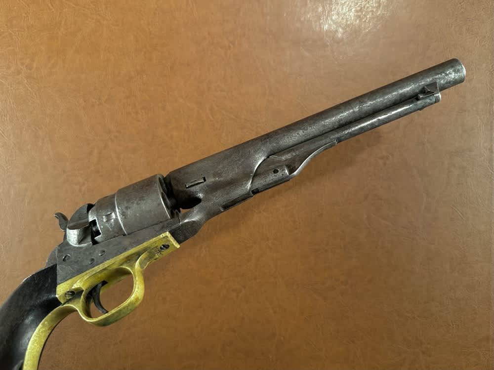 1860 Colt Army .44 Percussion Civil War US Military Revolver & Holster 1863-img-4