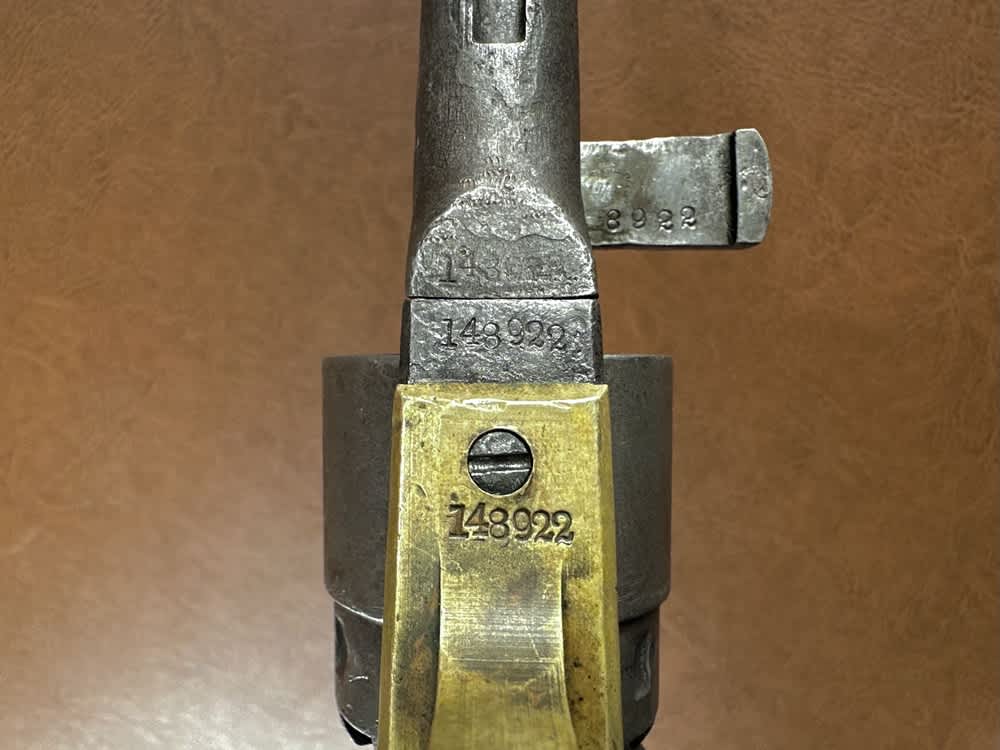 1860 Colt Army .44 Percussion Civil War US Military Revolver & Holster 1863-img-12