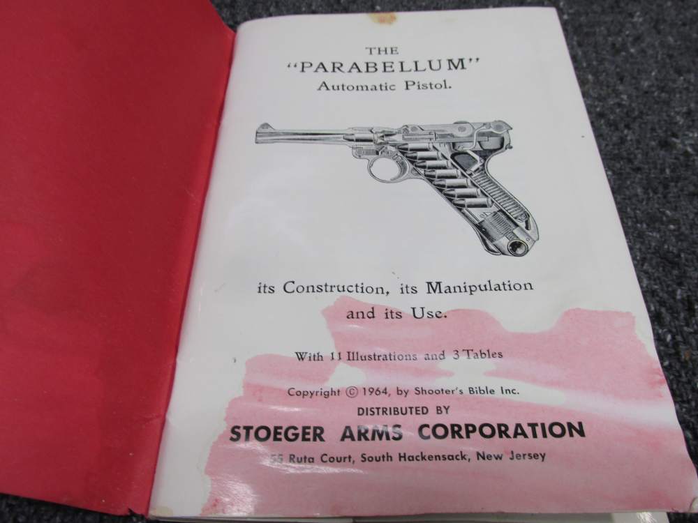 3-"PARABELLUM" LUGER AUTOMATIC PISTOL-CONSTRUCTION-MANUIPULATION-USE-img-7