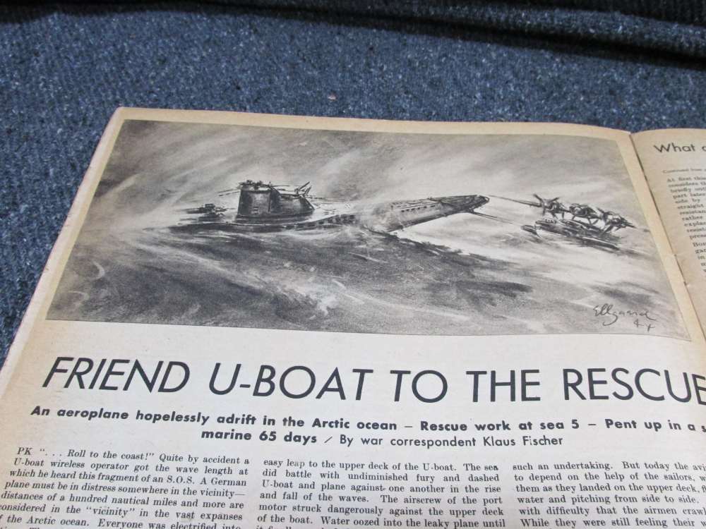 ORIGINAL WWII ERA GERMAN DER ADLER MAGAZINE DATED MAY 16, 1944-img-11