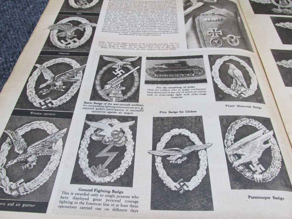 ORIGINAL WWII ERA GERMAN DER ADLER MAGAZINE DATED MAY 16, 1944-img-5