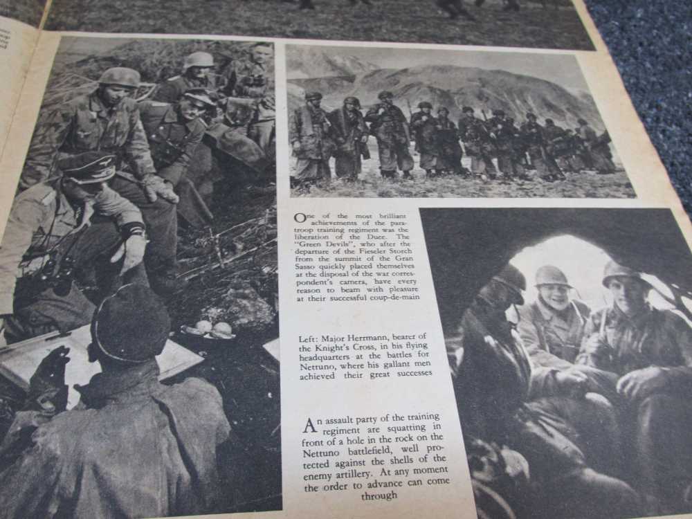 ORIGINAL WWII ERA GERMAN DER ADLER MAGAZINE DATED MAY 16, 1944-img-3