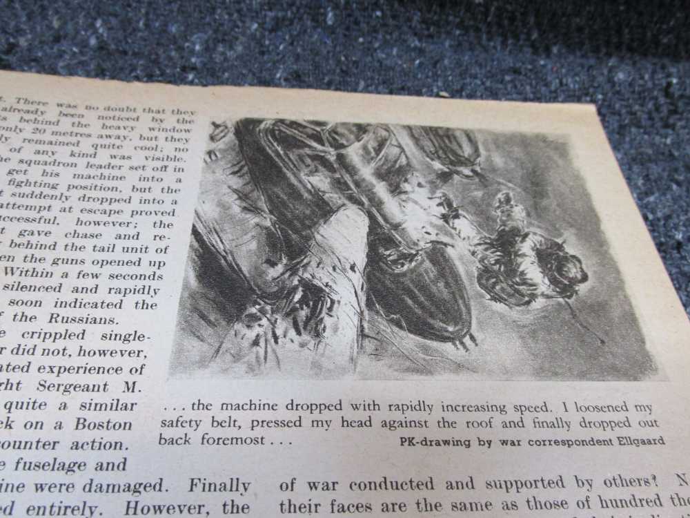 ORIGINAL WWII ERA GERMAN DER ADLER MAGAZINE DATED MAY 16, 1944-img-12